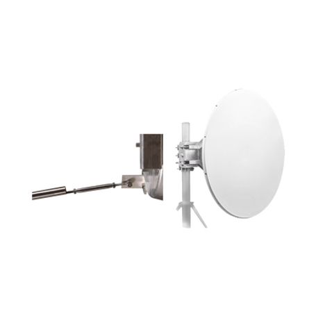 antena direccional de alto rendimiento 4 ft frecuencia de 49 a 61 ghz alto aislamiento al ruido ganancia de 35 dbi soporte de a