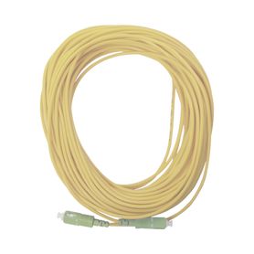 jumper de fibra óptica simplex monomodo con conectores scapcscapc 20 metros