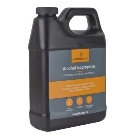 Accesorio de limpieza PERFECT CHOICE  Amarillo Alcohol Isopropilico Componentes electrónicos TL1 