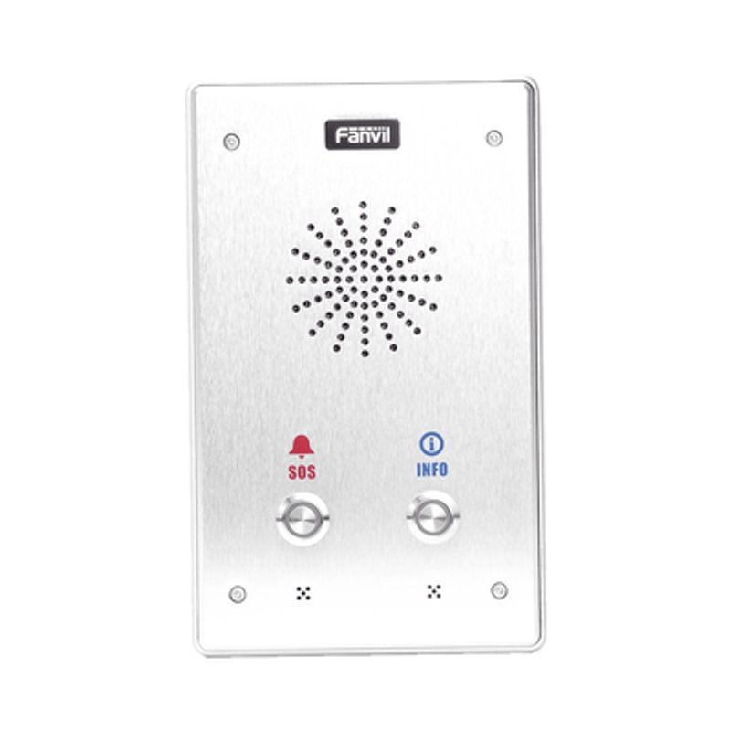 Intercomunicador Ip 2 Lineas Sip 2 Relevadores Con 2 Botónes Para Llamada Antivandálico Ip65 E Ik10 Poe Intercomunicador Ip 2 Lineas Sip 2 Relevadores Con 2 Botónes Para Llamada Antivandálico Ip65 E Ik10 Poe