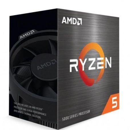 Procesador AMD RYZEN 5 5600X AM4 Con Ventilador REQUIERE TARJETA DE VIDEO INDEPENDIENTE TL1 