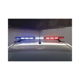 barra de luces de 47 rojoazul 88 led con control de tráfico en color ámbar ideal para equipar unidades de seguridad publica8889