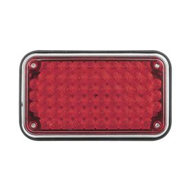 luz de advertencia de 6x4 color rojo ideal para ambulancias78039