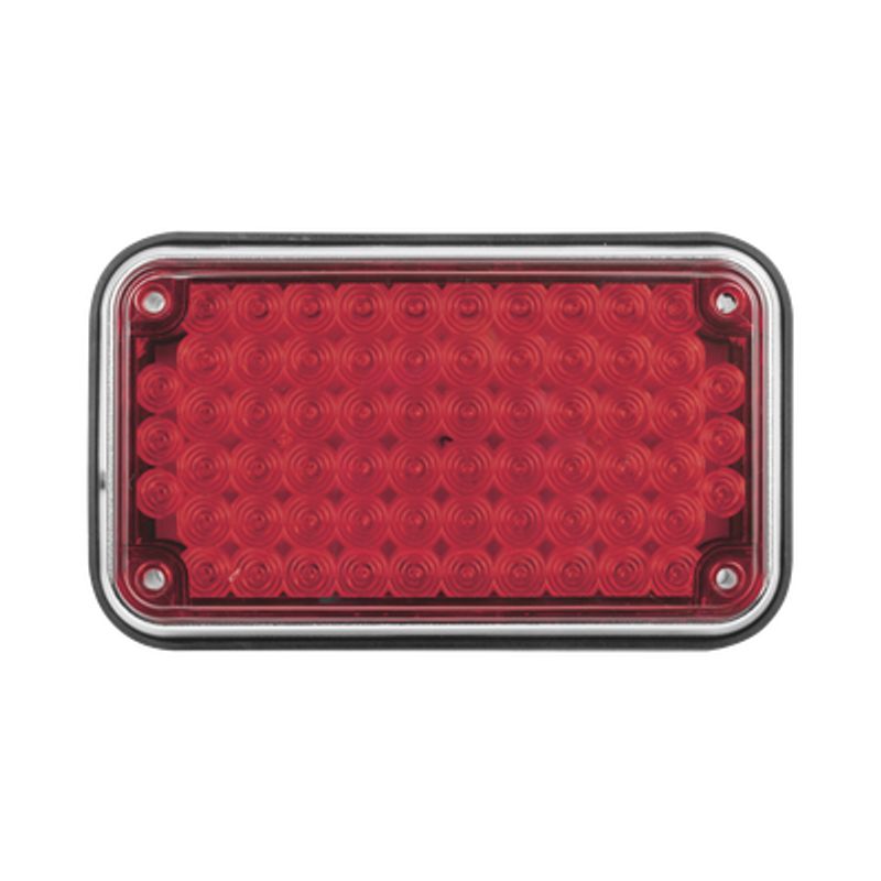 Luz De Advertencia De 6x4 Color Rojo Ideal Para Ambulancias