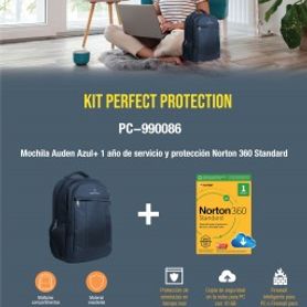 kit mochila  antivirus perfect choice pc990086