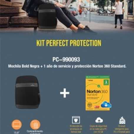 kit mochila  antivirus perfect choice pc990093