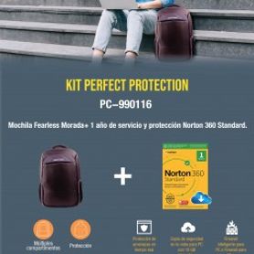 kit mochila  antivirus perfect choice pc990116