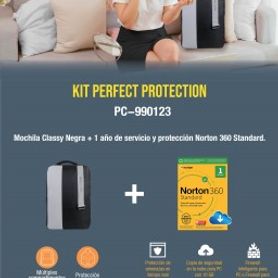 kit mochila  antivirus perfect choice pc990123
