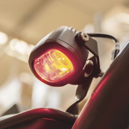 Luz Led De Linea Roja Para Limitación De Zonas De Trabajo En Montacargas Y Vehiculos