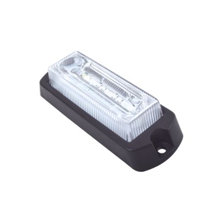 Luz Auxiliar Ultra Brillante De 8 Leds En Color Azul/claro Con Mica Transparente