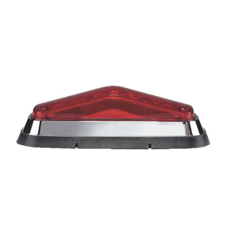 Luz De Advertencia 8 X 4 Color Rojo Ip67 Sae Ideal Para Ambulancias