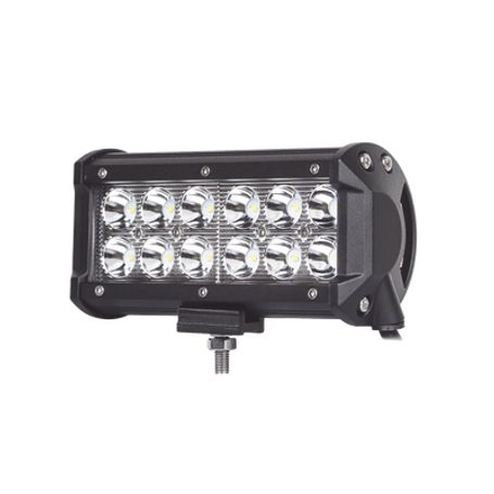 Barra De Luz De 12 Led 1500 Lúmenes 18 Watts 1030 Vcc Ip67 6.5 Pulgadas