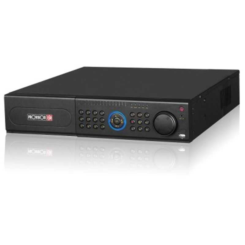 NVR 4k H.265 Marca Provision (NVR832800F16P(2U)) soporta 16 cámaras IP via red  16 puertos POE hasta 8 MP TL1 