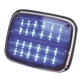 luz de advertencia de 8 x 6 color azul sae  ip67 ideal para ambulancias208048