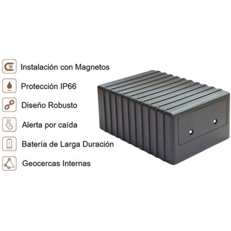Localizador  3g Especial Para Contenedores Con Proteccion Contra Agua Ip66 Antenas Internas Y Bateria De Larga Duracion