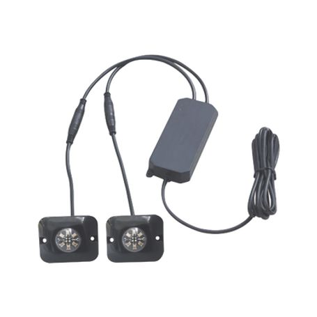 Estrobos Ocultos De 6 Led Color Ámbar