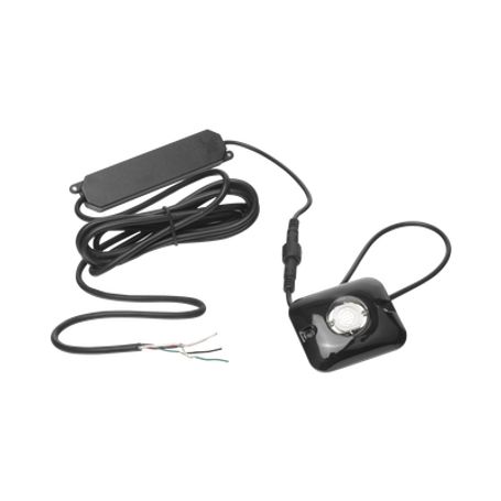 estrobo oculto de 9 led ideal para vehiculos encubierto color ambar78600
