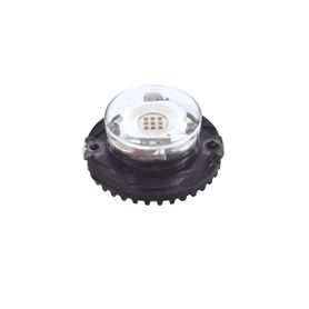 estrobo oculto de 9 led ideal para vehiculos encubierto color ambar78600