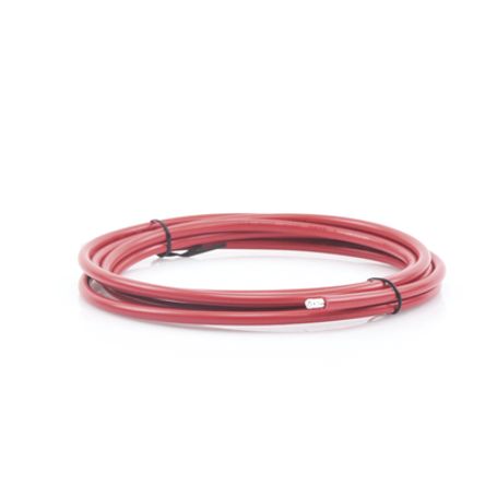 Cable Para Controlador 3.0 M Rojo Calibre 8 Awg Con Terminal De Ojo En Un Extremo