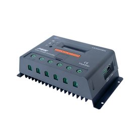 controlador solar de carga y descarga pwm 1224v 30a con display parámetros configurables