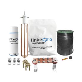 kit de puesta a tierra linkedpro para protección de hasta 30 amp