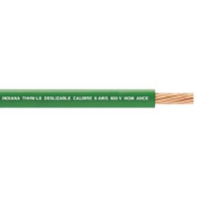 cable eléctrico de cobre recubierto thwls calibre 6 awg 19 hilos color verde 100 metros