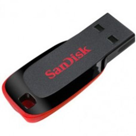 Memoria USB SANDISK Unidad flash USB CRUZER BLADE Rojo 32 GB USB 2.0 TL1 