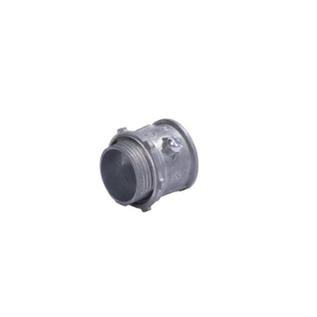 conector 1 25mm pared delgada con tornillo tipo americano galvanizado etiqueta verde