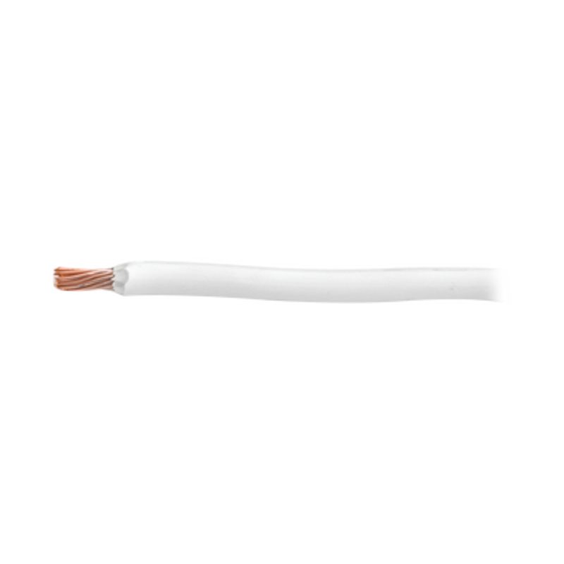 Cable 8 Awg  Color Blancoconductor De Cobre Suave Cableado. Aislamiento De Pvc Autoextinguible. (venta Por Metro)
