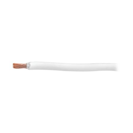Cable 8 Awg  Color Blancoconductor De Cobre Suave Cableado. Aislamiento De Pvc Autoextinguible. (venta Por Metro)