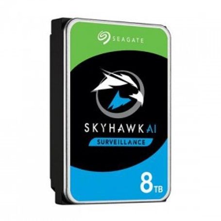Disco Duro Seagate Skyhawk Modelo ST8000VE001 de 8TB disco para video vigilancia 7200 RPM TL1 