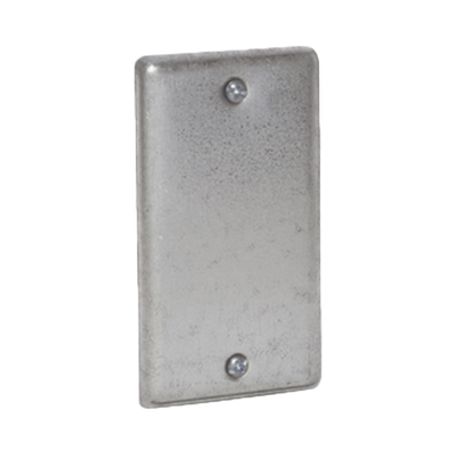 tapa ciega de 4 x 2  acero galvanizado