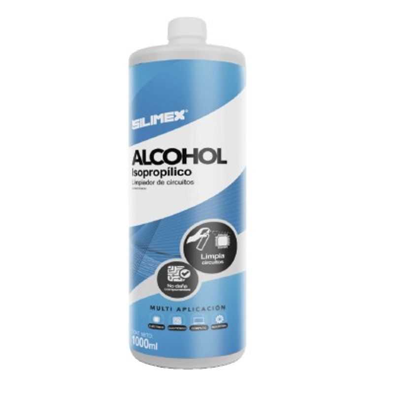 Alcohol Isopropilico SILIMEX ALCOHOL ISO Azul Alcohol Isopropilico 1 LT TL1 