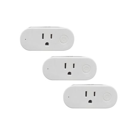kit de 3 adaptador plugin senal wifi nube p2p app shelly tomacorriente y medicion de consumo soporta google y alexa