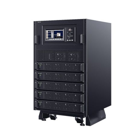 ups modular trifásico escalable de 40 kva40 kw topologia online doble conversión voltaje de 208220 vca de ll respaldo de 4 minu