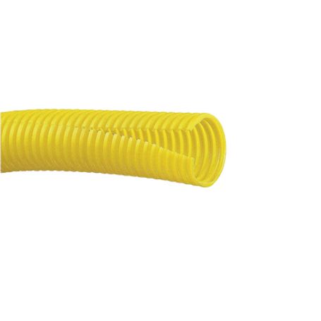 Tubo Corrugado Abierto Para Protección De Cables 1.50in (38.1 Mm) De Diámetro 152.4 M De Largo Color Amarillo