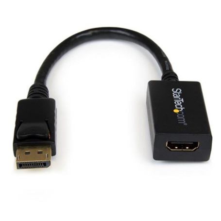Convertidor DP a HDMI StarTech.com DP2HDMI2 HDMI HDMI Macho/hembra Negro TL1 