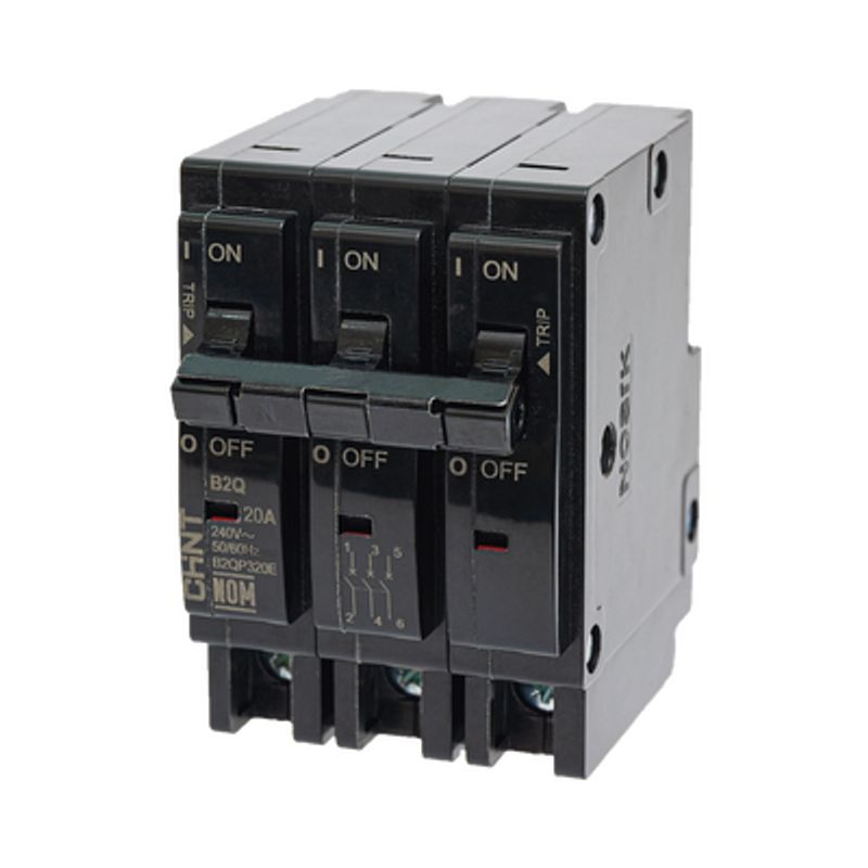 Interruptor Termomagnético Enchufable Serie B2q 3p 20a 240v (sku1002295) 
