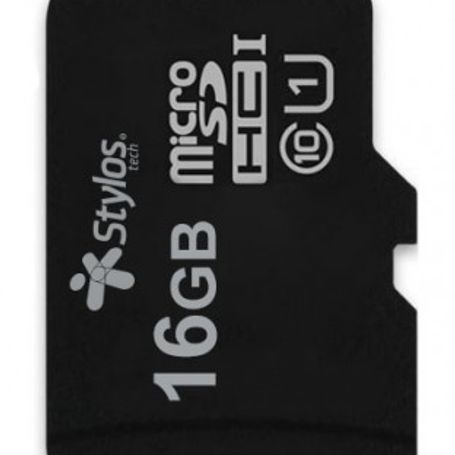 Memoria Micro SD 16GB S/A Stylos. STMSDS2B TL1 