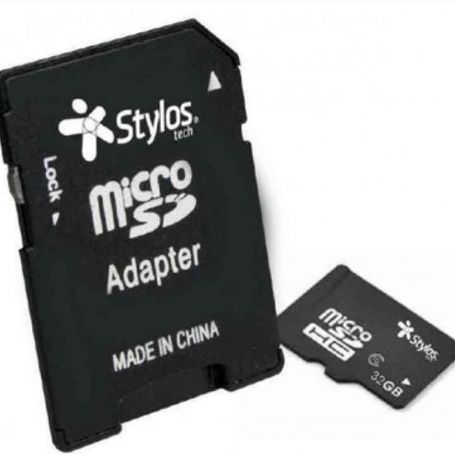 Memoria Micro SD UHS1 16GB C/A Stylos. STMSDA1B TL1 