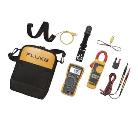 Juego De Multimetro Fluke116 Y Amperimetro De Gancho 