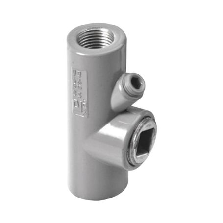 Sello Hembra De 1 1/2 (38.1 Mm) De Aluminio Para Areas Peligrosas Tipo Eys Libre De Cobre. Sello Hembra De 1 1/2 (38.1 Mm) De Aluminio Para Areas Peligrosas Tipo Eys Libre De Cobre.
