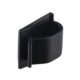 clip de nylon 66 con adhesivo para cables de hasta 97 mm de diámetro uso interiorexterior color negro paquete de 100pz214261