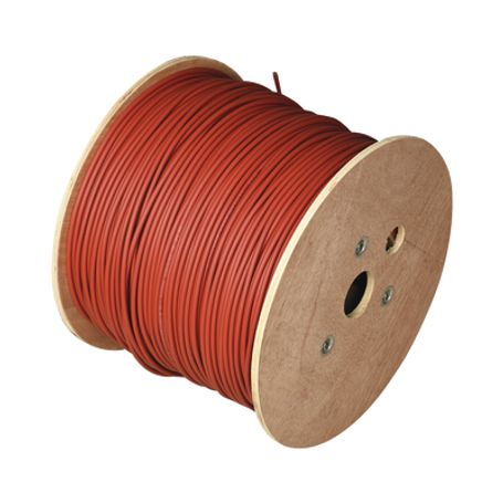 carrete de 500 metros  cable fotovoltaico  rojo  6mm²  2000 vcc