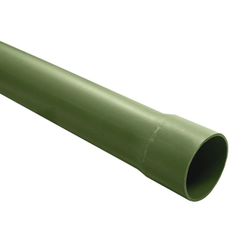 Tubo Pvc Conduit Pesado De 4 (100 Mm)  De 3 M.