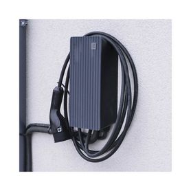 estación de carga para vehiculos eléctricos con conector tipo 2 mennekes 220vca con potencia de salida de 74kw 32a  monofásica2