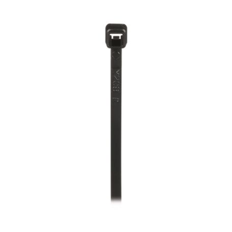 cincho de nylon 66 de bloqueo 203 mm de largo color negro exterior resistente a rayos uv paquete de 1000pz191230