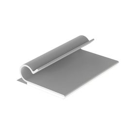 clip adhesivo tipo j para cables de hasta 64 mm de diametro uso interior color gris paquete de 100pz 214262