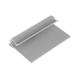 clip adhesivo tipo j para cables de hasta 64 mm de diametro uso interior color gris paquete de 100pz 214262