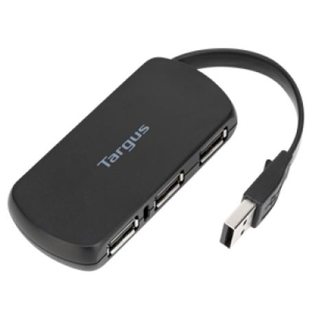 Hub USB TARGUS  USB 2.0 Negro 4 puertos TL1 